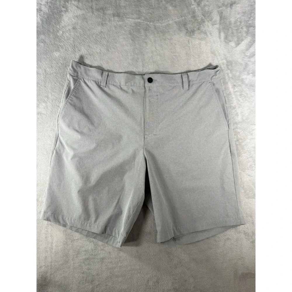 Banana Republic Shorts Mens 42 Grey Flat Front Casual Chino